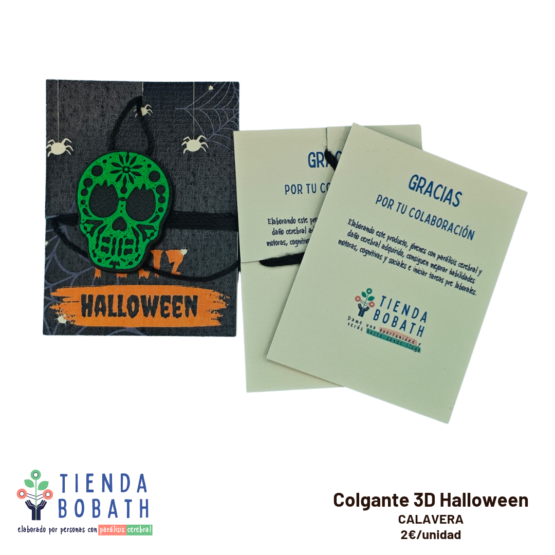COLGANTE 3D CALAVERA