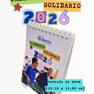Calendario Solidario 2026 - Versión de Mesa